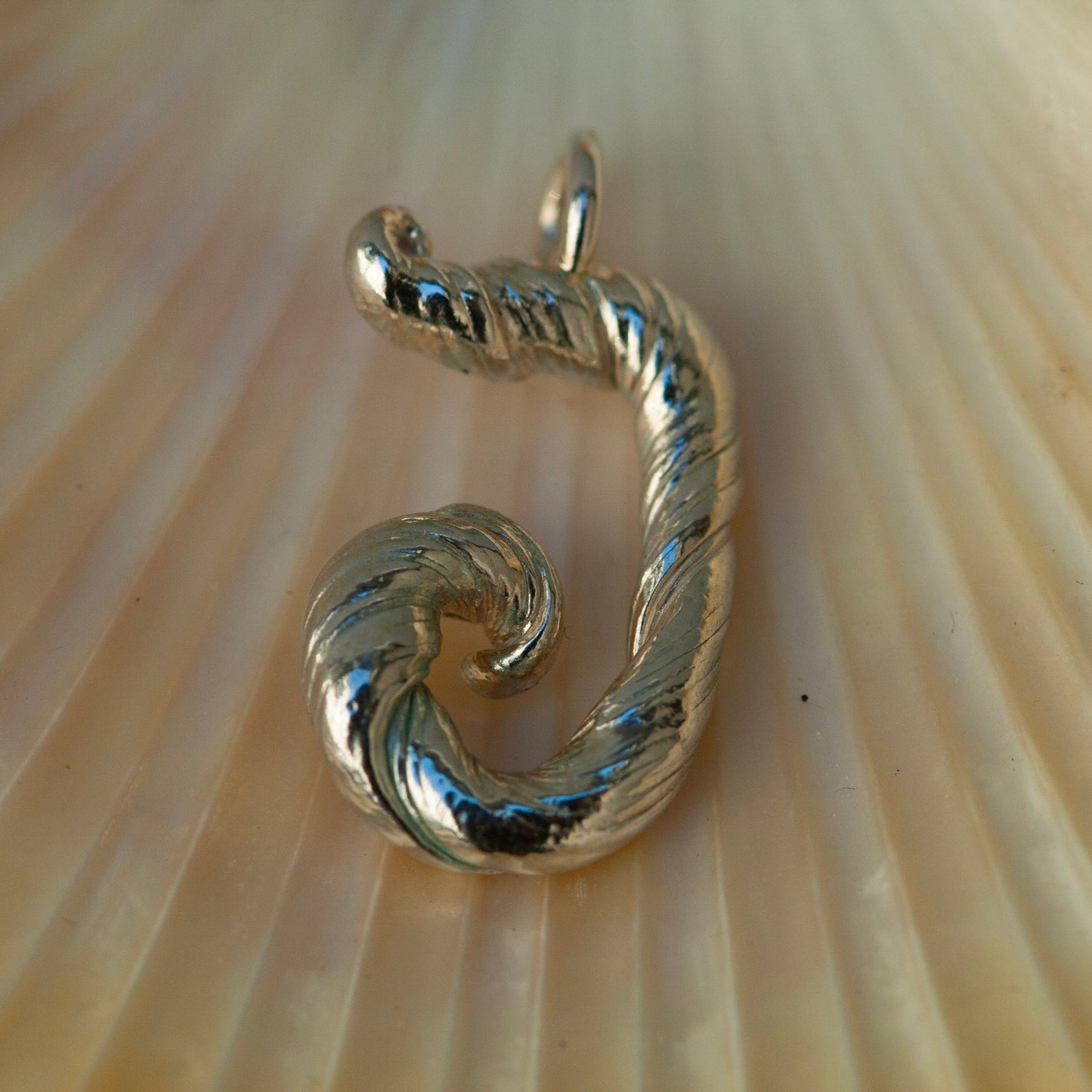 Root Letter 'J' Pendant