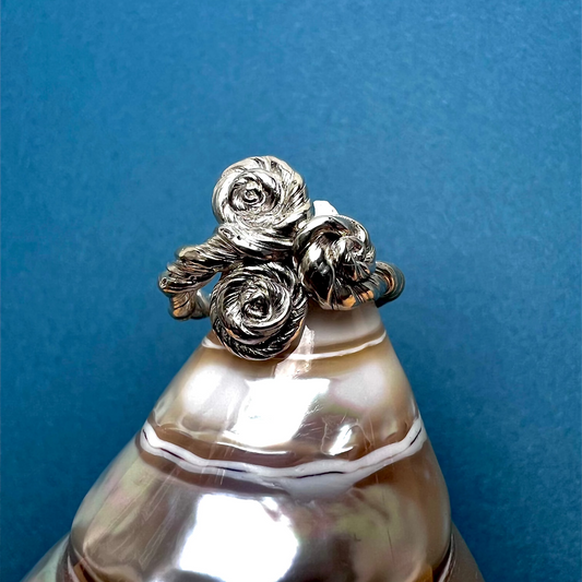 Root Three Rose Ring 