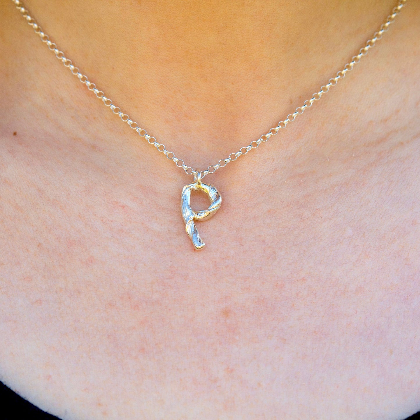 Root letter 'P' Pendant