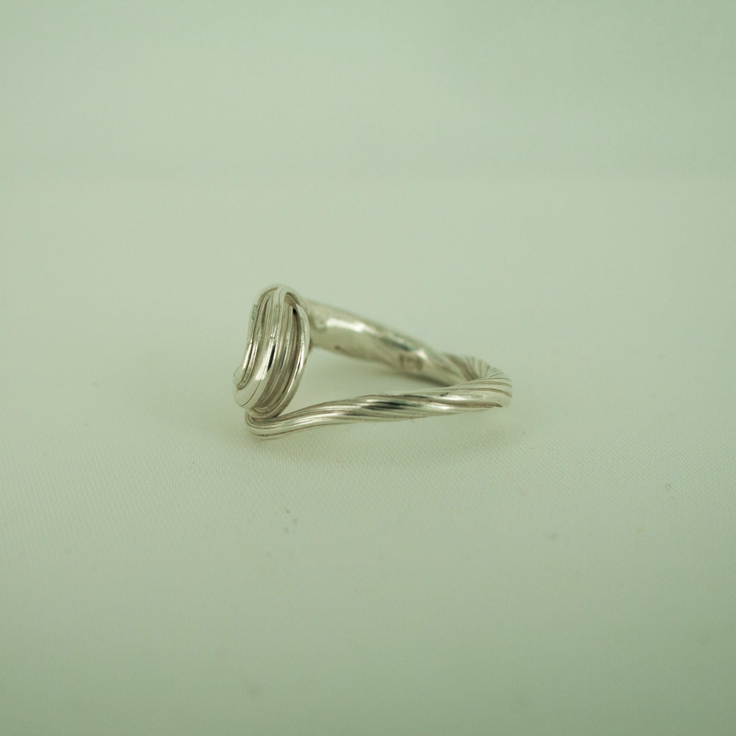 Barrel Wave Ring (Size 56)