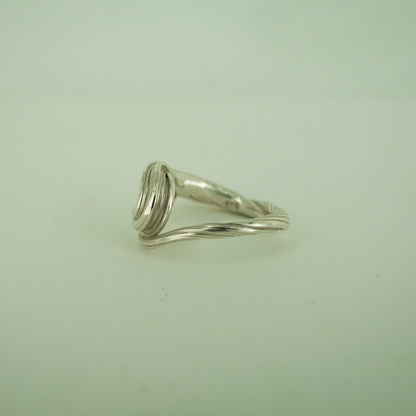 Barrel Wave Ring (Size 56)