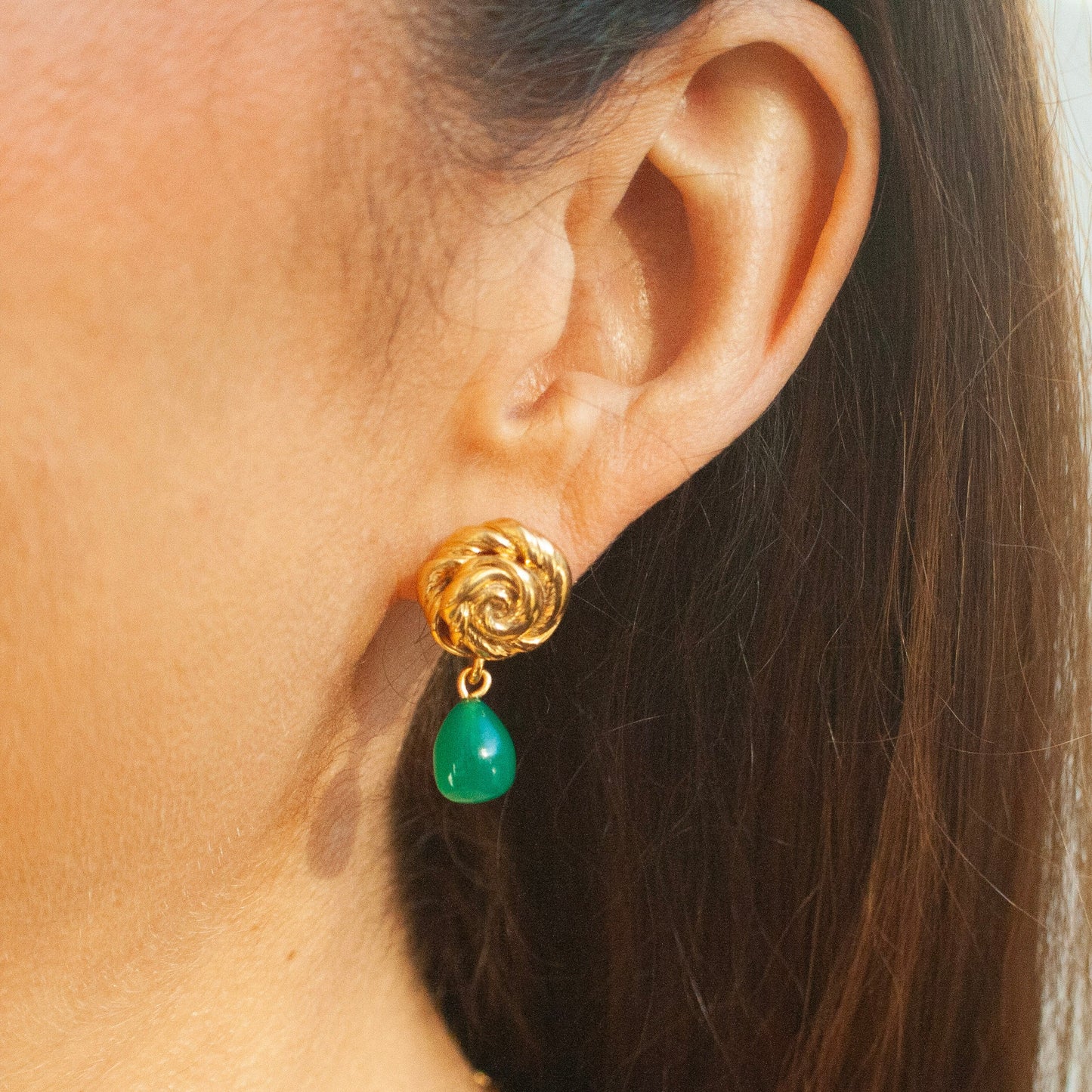 Rosetta Earrings - Gold Plated