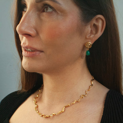 Rosetta Earrings - Gold Plated