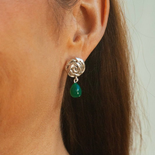 Rosetta Earrings - Sterling Silver